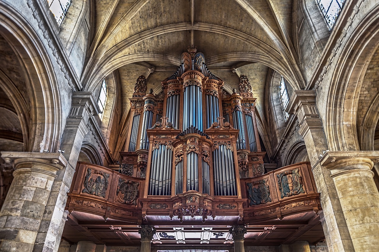 Orgel in Kirche